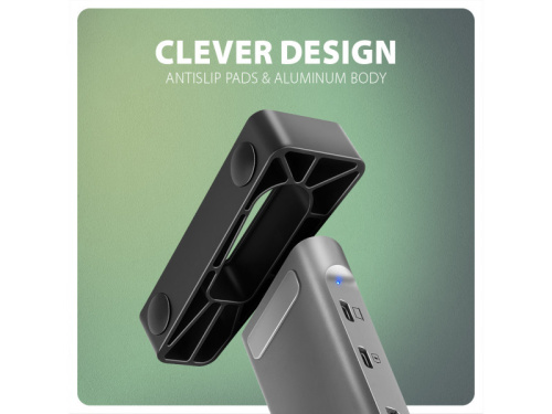 Axagon HMC-10HLS USB-C Dokkoló