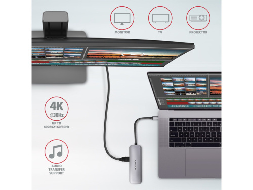 Axagon HMC-5 USB-C Hub