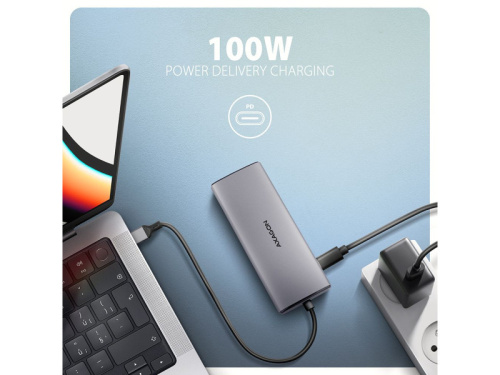 Axagon HMC-6G2L USB-C Hub