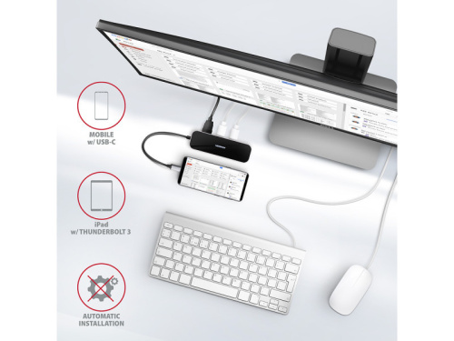 Axagon HMC-6GL USB-C Hub