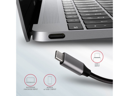 Axagon HMC-6M2 6in1 USB-C Hub