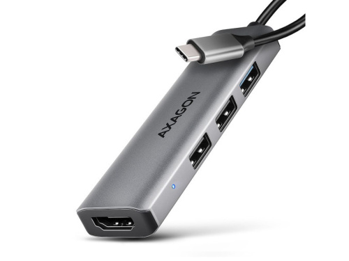Axagon HMC-H3A USB-C Hub