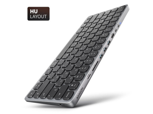 Axagon HMC-KB-HU Billentyűzet és Hub
