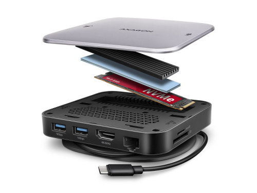 Axagon HMC-UFO 9in1 USB-C Hub