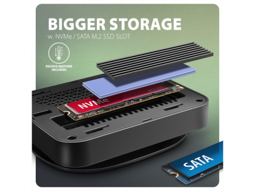 Axagon HMC-UFO 9in1 USB-C Hub
