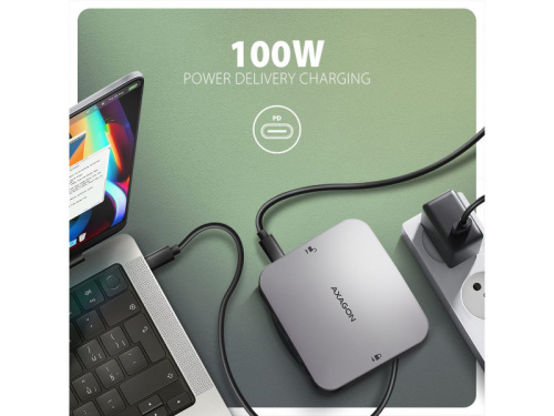 Axagon HMC-UFO 9in1 USB-C Hub