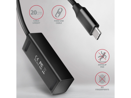 Axagon HUE-M1C USB-C Hub