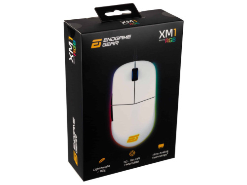 Endgame Gear XM1 RGB - Fehér - Gamer Egér