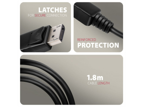 Axagon RVD-HI20C2 DP-HDMI Kábel 1.8m