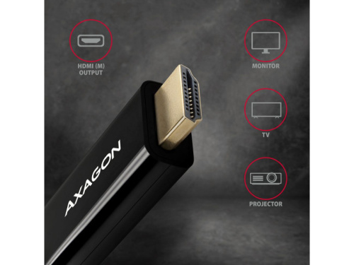 Axagon RVDM-HI14C2 Mini DP - HDMI Kábel