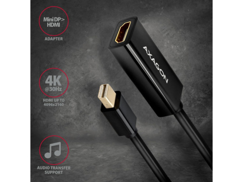 Axagon RVDM-HI14N Mini DP - HDMI Adapter