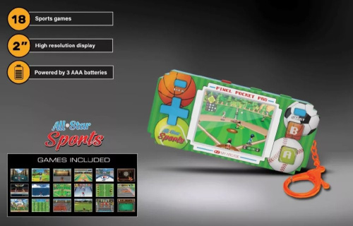 My Arcade All-Star Sports Pixel Pocket Pro