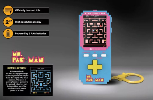 My Arcade Ms. Pac-Man Pixel Pocket Pro