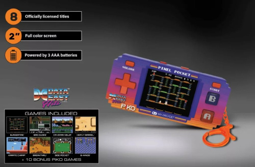 My Arcade Data East Hits Pixel Pocket Pro
