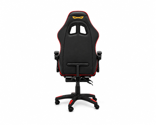 BANDIT Inferno V2 Lábtartós Gamer szék Fekete/Piros