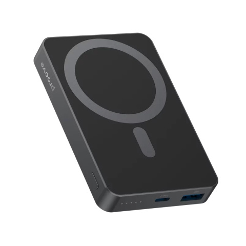 Proove Carbon Slim Magsafe Vezeték Nélküli Gyorstöltő Powerbank 22.5W - 10000mAh - Nightfall