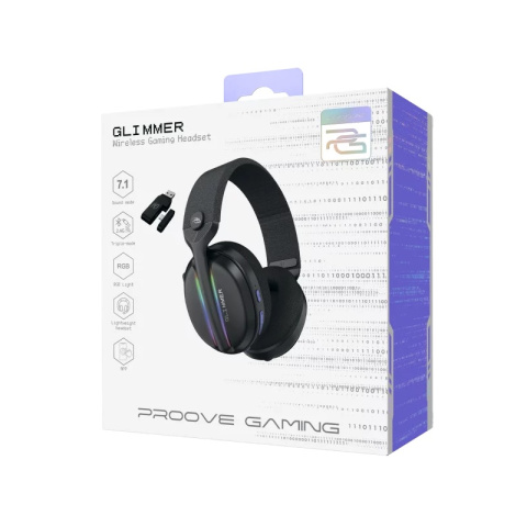 Proove Glimmer Tri-Mode Vezeték Nélküli Gamer Headset
