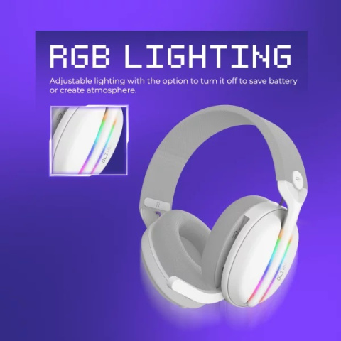 Proove Glimmer Tri-Mode Vezeték Nélküli Gamer Headset