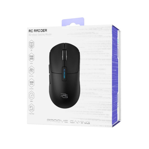 Proove RC Raider Tri-Mode 8K Vezeték Nélküli Gamer Egér