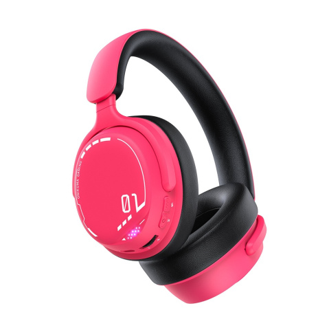 Onikuma GT886 Tri-Mode Vezeték Nélküli Gamer Headset - Pink