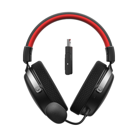 Havit H2015 Pro Five-Mode Vezeték Nélküli Gamer Headset - Fekete-Piros