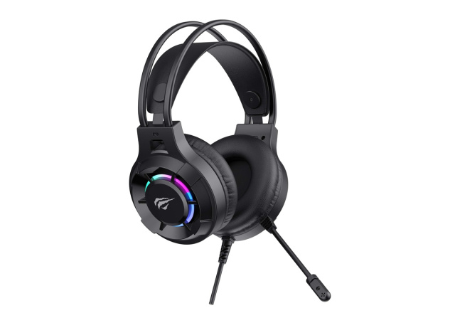 Havit H2049d Gamer fejhallgató - Fekete