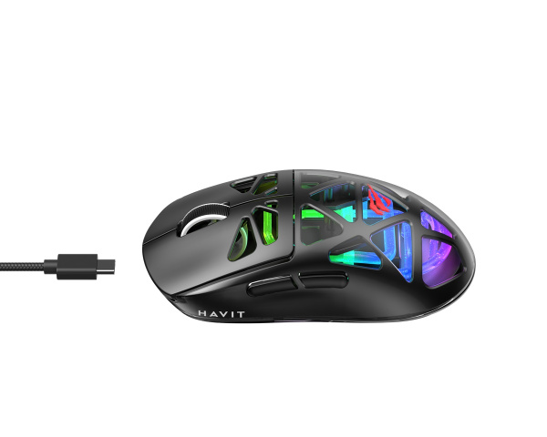 Havit MS1044WB Tri-Mode Vezeték Nélküli Gamer Egér