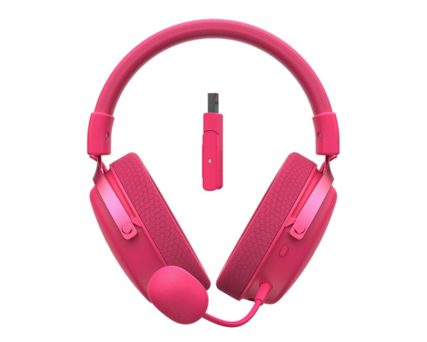 Havit H2015 Pro Five-Mode Vezeték Nélküli Gamer Headset - Magenta