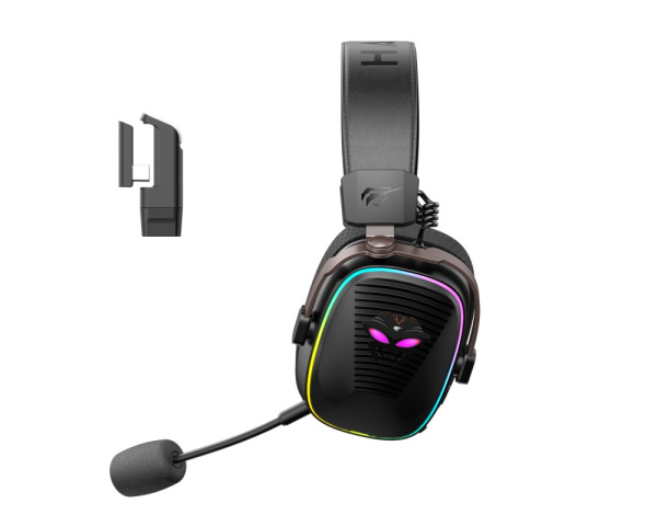 Havit Huaxu X4 Tri-Mode Vezeték Nélküli Gamer Headset