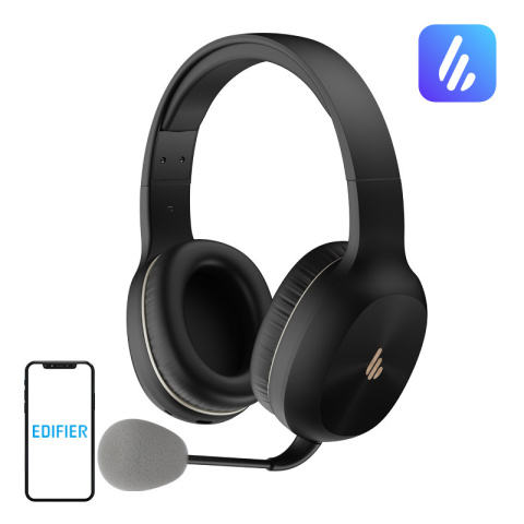 Edifier K750W vezeték nélküli headset mikrofonnal - Fekete