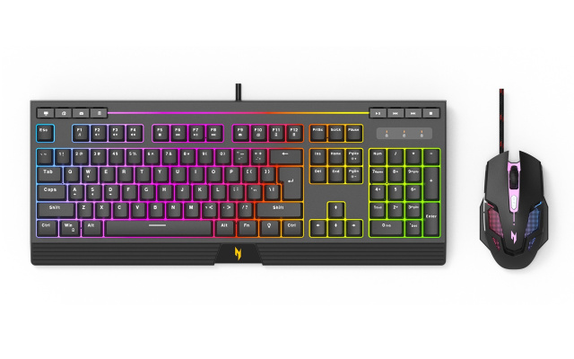 Acer Nitro Combo Set NAK200 Gamer Billentyűzet és Egér szett - Angol kiosztás!
