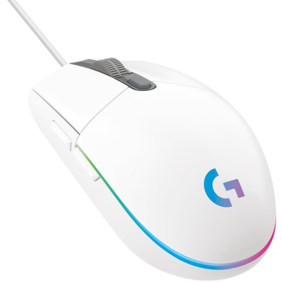 Logitech G102 LIGHTSYNC - Fehér - Gamer Egér