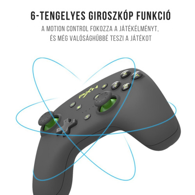 PXN-9607X - Vezeték Nélküli Kontroller - Nintendo Switch/PC - Pink