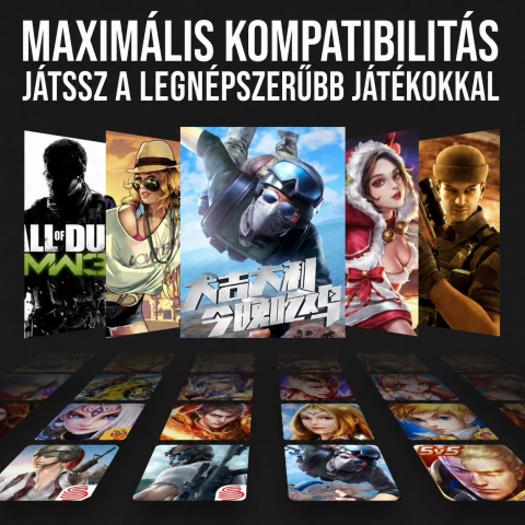 iPega PG-9083B - Vezeték Nélküli Kontroller - Okostelefon-Tartóval