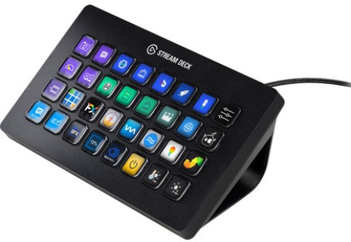 Elgato Stream Deck XL - Programozható Streaming Konzol - Fekete - 2 év garancia