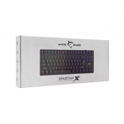 White Shark SPARTAN-X Gaming Billentyűzet - HU
