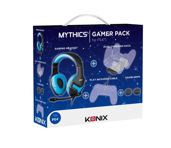 KONIX - MYTHICS PS4 Gamer csomag