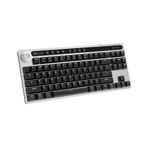 Delux KS200D Vezeték Nélküli Mechanikus Gamer Billentyűzet - Angol kiosztás