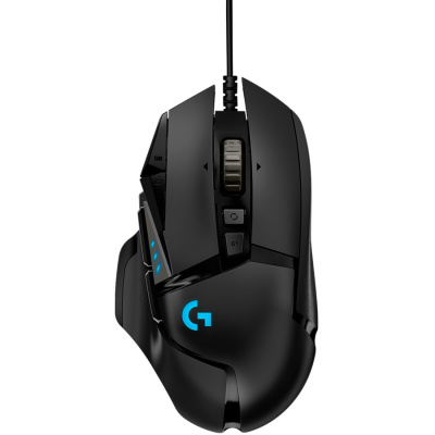 Logitech G502 HERO - Fekete - Teljesítményre Hangolt Gamer Egér