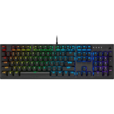 CORSAIR K60 RGB PRO CHERRY MX SPEED LOW PROFILE Mechanikus Gaming Billentyűzet