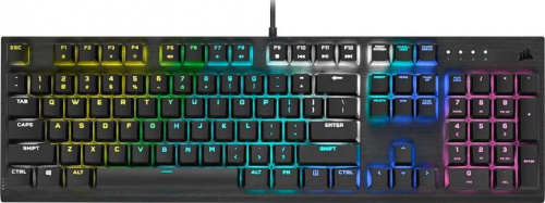 CORSAIR K60 RGB PRO CHERRY VIOLA Mechanikus Gaming Billentyűzet