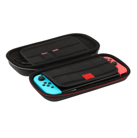 Konix MYTHICS Nintendo Switch/Lite luxus utazó tok - fekete
