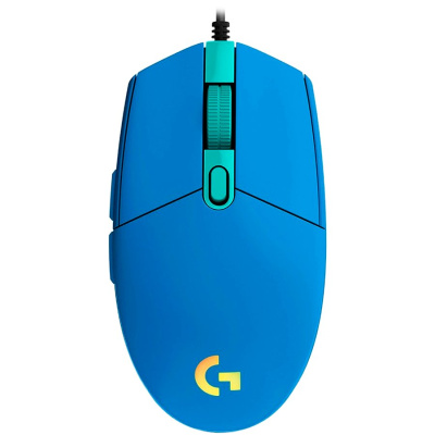 Logitech G102 LIGHTSYNC - Kék - Gamer Egér