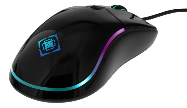 Deltaco DM410 Gamer egér - Fekete