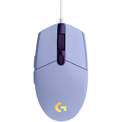 Logitech G102 LIGHTSYNC - Lila - Gamer Egér