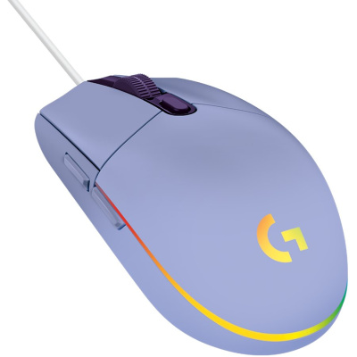 Logitech G102 LIGHTSYNC - Lila - Gamer Egér
