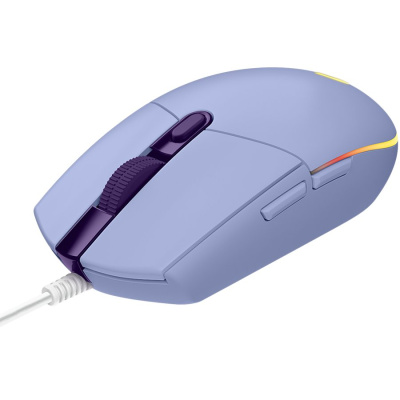Logitech G102 LIGHTSYNC - Lila - Gamer Egér