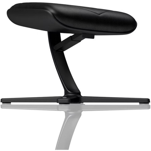 Noblechairs PU Leather Footrest Black Gamer Lábtartó - 2 év garancia