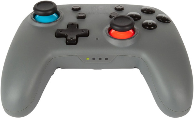 PowerA Nano Enhanced Nintendo Switch - Neon Blue-Red - Vezeték nélküli kontroller - Szürke