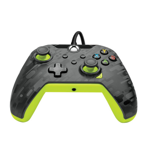 PDP Electric Xbox Series X|S/Xbox One/PC vezetékes kontroller - Fantom Fekete